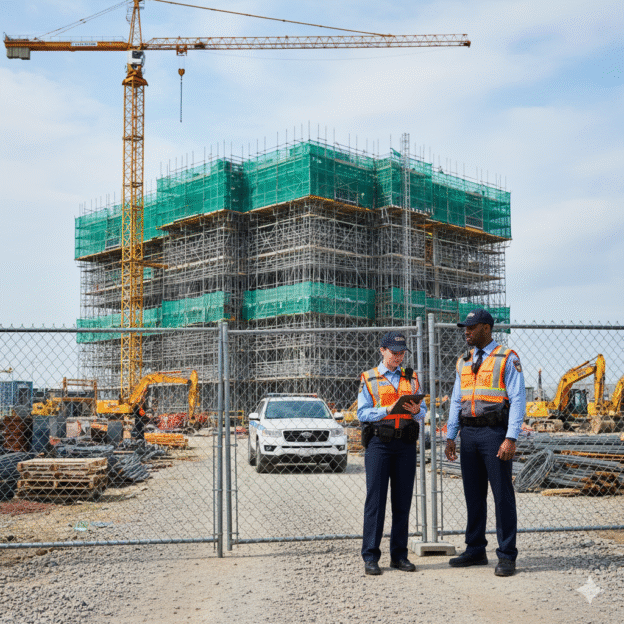 Construction Site Security - MBK Security Group